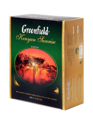 Greenfield – thé noir Kenyan Sunrise – 100 sachets