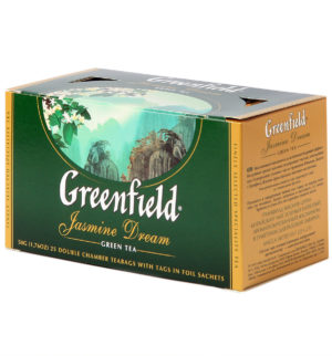 Greenfield - Thé vert aromatisé Jasmin Dream - 25 sachets