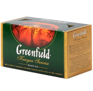 Greenfield - thé noir Kenyan Sunrise - 25 sachets
