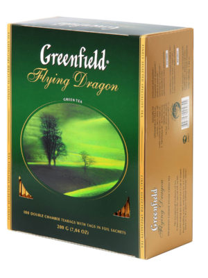 Greenfield – thé vert Flying Dragon – 100 sachets