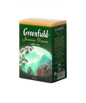 Greenfield - Thé vert aromatisé Jasmin Dream - Vrac 200 g