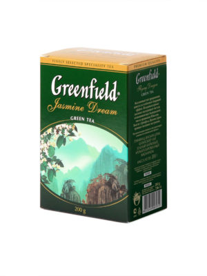 Greenfield – Thé vert aromatisé Jasmin Dream – Vrac 200 g