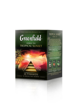 Greenfield - Infusion Tropical Sunset - 20 pyramides