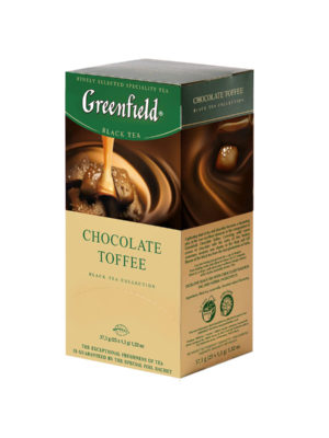 Greenfield – Thé noir aromatisé Chocolate Toffee – 25 sachets