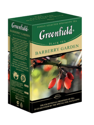 Greenfield – thé noir aromatisé Barberry Garden – Vrac 100g