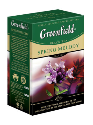 Greenfield – thé noir aromatisé Spring Melody – Vrac 100g