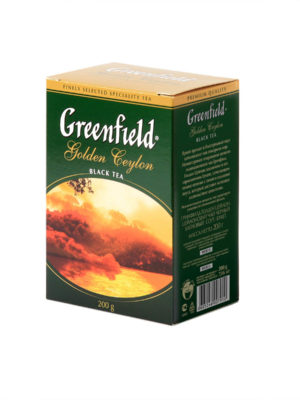 Greenfield – thé noir Golden Ceylon – Vrac 200 g